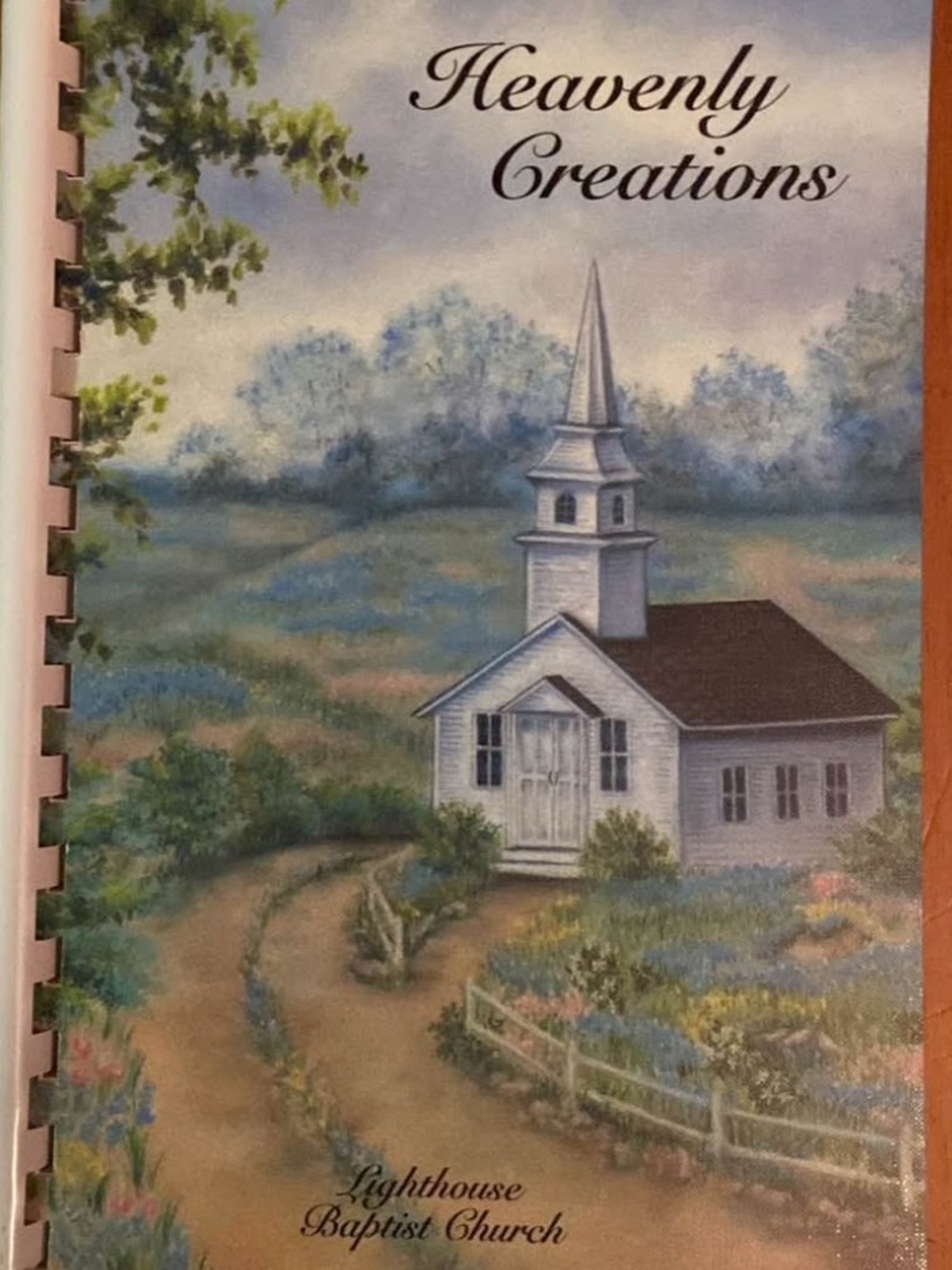 Vintage Lighthouse Baptist Church Spiral cookbook Claysburg Pennsylvania PA